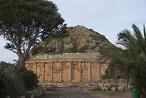 Tipasa Collection: Algeria, Tipasa, Mauretanian Tomb