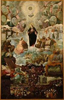 Blessed Virgin Mary Pictures Prints: Allegory of the Immaculate Conception