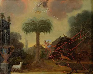 Anonymous Artwork Prints: Allegory, unknown date. Creator: Anon