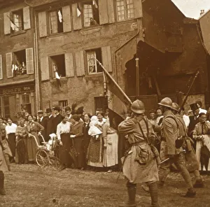 German Occupation Of Alsace Prints: Alsace is taken, c1914-c1918