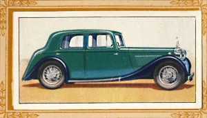 Alvis Silver Eagle Prints: Alvis Silver Eagle Saloon, c1936