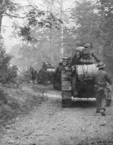 American Soldiers In WWI Prints: Americans preparing for the attack on the Argonne Forest, Verdun, France, September, 1918