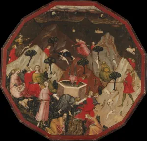 Ametos Discovery of the Nymphs, ca. 1410. Creator: Master of 1416 (Italian, Florentine Ametos Discovery of the Nymphs, ca. 1410. Creator: Master of 1416 (Italian, Florentine