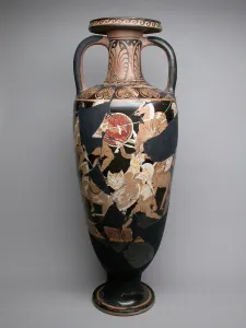 Amphora (Storage Jar), 340-330 BCE. Creator: Ixion Painter Amphora (Storage Jar), 340-330 BCE. Creator: Ixion Painter