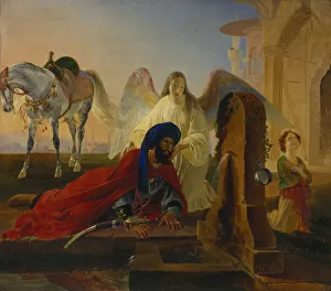 Angel and Peri Print, Volgograd Museum Collection