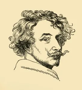 Cigarette Card Miniature Prints: Anthonis Van Dyck, (1933). Creator: Unknown
