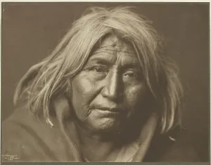 American Indian Heritage Prints: An Apache, 1903. Creator: Edward Sheriff Curtis