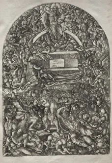 French Printmaker Jean Duvet's 1546-1556 Apocalypse Scene