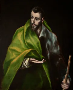 The Apostle Saint James the Great. Artist: El Greco, Dominico (1541-1614) The Apostle Saint James the Great. Artist: El Greco, Dominico (1541-1614)