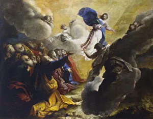Jesus Christ Resurrection Image Prints: Appearance of Christ to his Disciples