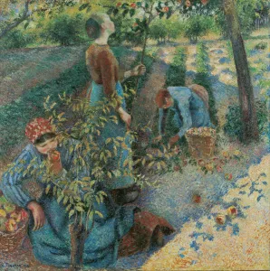 Heritage Images Print: Apple Picking, 1886