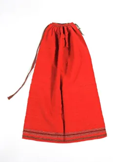 Historical Fashion Accessories Prints: Apron. Creator: Unknown