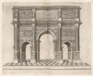 Constantine The Great Prints: Arch of Constantine. Creator: Unknown