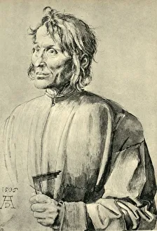 Bernhard Degenhart Book Collection Prints: The Architect Hieronymus von Augsburg, 1506, (1943). Creator: Albrecht Durer