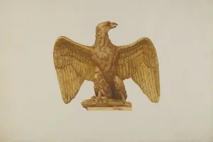 Robert Pohle Architectural Ornament (Eagle) Print, 1935/1942