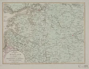 The area between Petersburg and Moscow in Russia, 1812 The area between Petersburg and Moscow in Russia, 1812