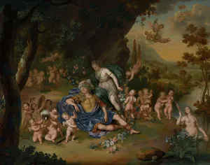 Armida Binding the Sleeping Rinaldo Print, c1680-1740
