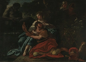 Austrian Heritage Art Prints: Armida and Rinaldo, c1700. Creator: Daniel Seiter