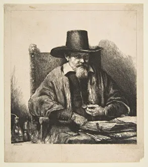Rembrandt Van Rijn Etchings Prints: Arnold Tholinx, Inspector (reverse copy). n. d. Creator: Unknown