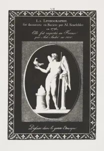 German Art Heritage Prints: Art of the Lithograph: Dedication Sheet