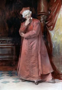 Christian Bishop Portrait Prints: Arthur Bourchier in The Bishops Move, c1902. Artist: Ellis & Walery