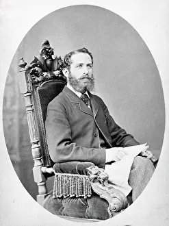 Arthur Schuster Print, c1888