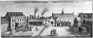 Arundel House, Strand, 17th century, (1908) Arundel House, Strand, 17th century, (1908)