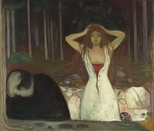 Redhead Portrait Prints: Ashes, 1895. Creator: Edvard Munch