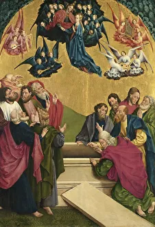 Assumption Of The Virgin Prints: The Assumption of the Virgin, unknown date. Creator: Johann Koerbecke