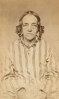 White And Black Photographs Prints: Augusta Walker, 1876. Creator: Unknown