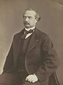 Albumen Silver Print Art Prints: Auguste Maquet, negative 1860-1861; print 1870-1879. Creator: Nadar