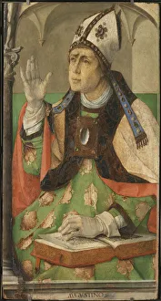 Saint Augustine Painting Prints: Augustine of Hippo