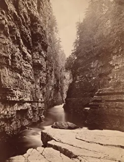 Prints of Ausable Chasm - Up the River from Table Rock, c. 1880 Sable Prints: Ausable Chasm - Up the River from Table Rock, c. 1880 Print