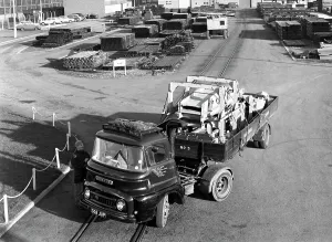 Austin 504 tractor unit belonging to the National Coal Board (NCB), 1963. Artist Austin 504 tractor unit belonging to the National Coal Board (NCB), 1963. Artist