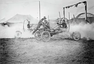 Black And White Car Images Prints: Auto Polo, Coney Isl. between c1910 and c1915. Creator: Bain News Service