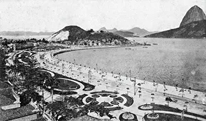 Avenida Beira-Mar, Botafogo, Rio de Janeiro, early 20th century Avenida Beira-Mar, Botafogo, Rio de Janeiro, early 20th century