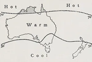 Average July Temperature, 1923 Print