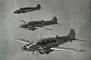 RAF Aircraft Prints: The Avro Anson, 1941. Creator: Unknown