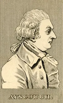 Ayscough, (died 1779), 1830. Creator: Unknown Ayscough, (died 1779), 1830. Creator: Unknown