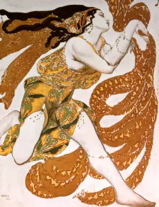 Bacchante, costume design for a Ballets Russes production of Tcherepnins Narcisse, 1911 Bacchante, costume design for a Ballets Russes production of Tcherepnins Narcisse, 1911