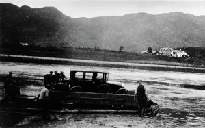 Loch Leven Scotland Prints: The Ballachulish ferry, c1925