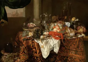 Banquet Still Life. Creator: Beijeren, Abraham Hendricksz, van (1620/21-1690) Banquet Still Life. Creator: Beijeren, Abraham Hendricksz, van (1620/21-1690)