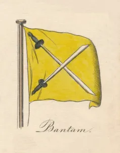 Bantam Naval Flag Print, 1838