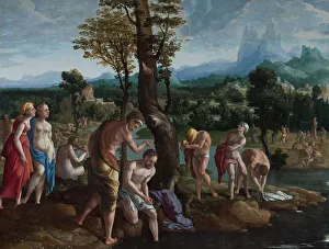 Jesus Christ Baptism Prints: The Baptism of Christ