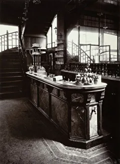 Eugene Atget's Bar De Cabaret Print, c1910s (1956)