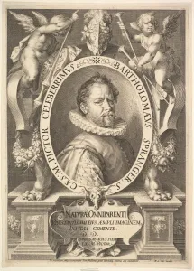 Bartholomeus Spranger, ca. 1618. Creators: Jan Muller, Hans von Aachen Bartholomeus Spranger, ca. 1618. Creators: Jan Muller, Hans von Aachen