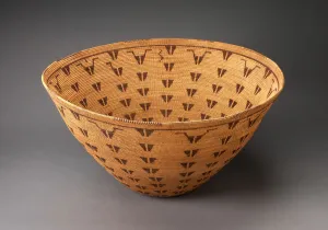 Native American Artifacts Prints: Basket, c. 1900. Creator: Unknown