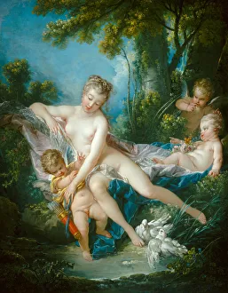 The Bath of Venus, 1751. Creator: Francois Boucher The Bath of Venus, 1751. Creator: Francois Boucher