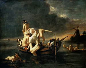 Genre Oil Paintings Prints: The Bathers, c. 1655