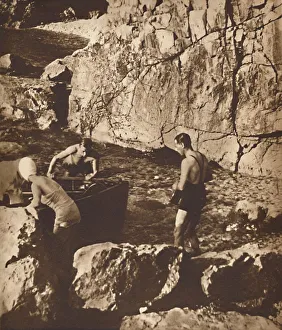 Albert Frederick Arthur George Saxe Coburg Gotha Prints: Bathing in the Adriatic, 1937